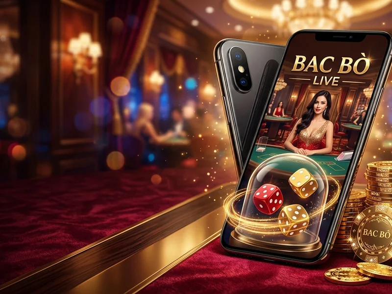 Tela de smartphone mostrando o jogo Bac Bo otimizado para dispositivos móveis, na lucky bet