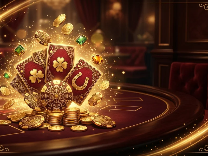Cérebro humano estilizado com engrenagens e símbolos de jogos de cassino, representando a psicologia por trás das apostas e da sorte no iGaming, em tons de verde e dourado.