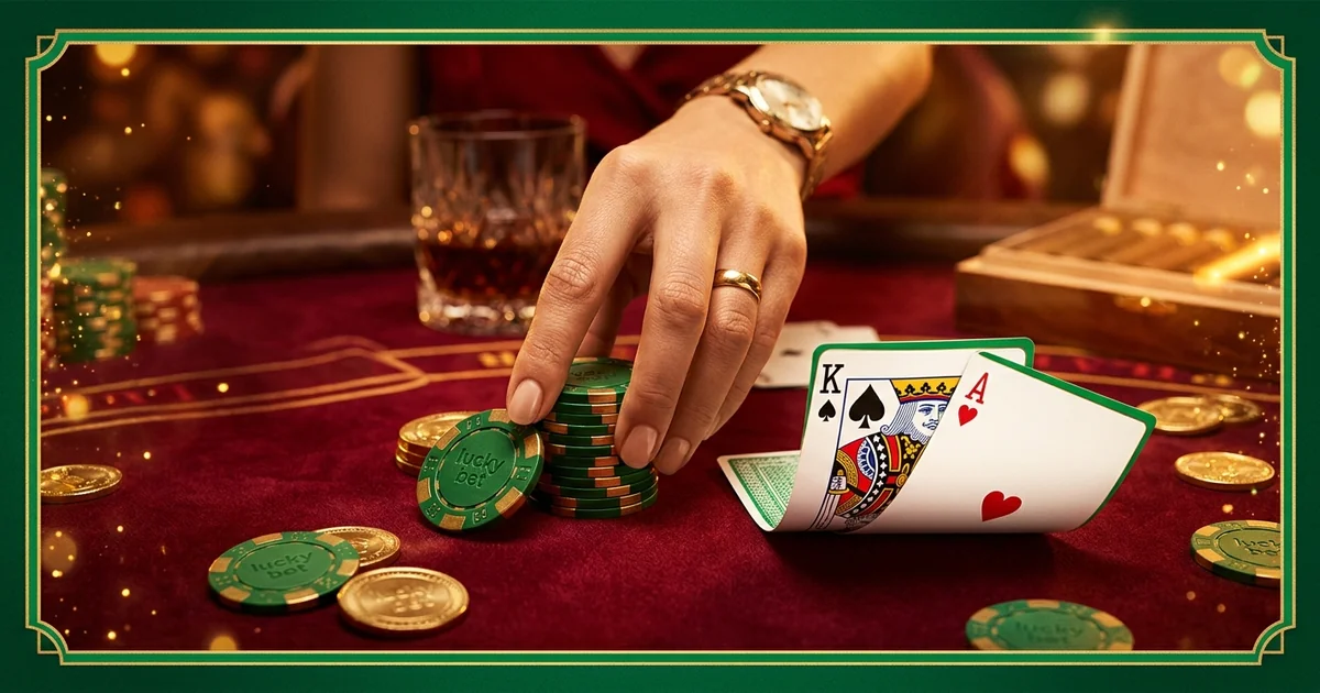 Mesa de Vinte e Um Multimão no lucky bet.