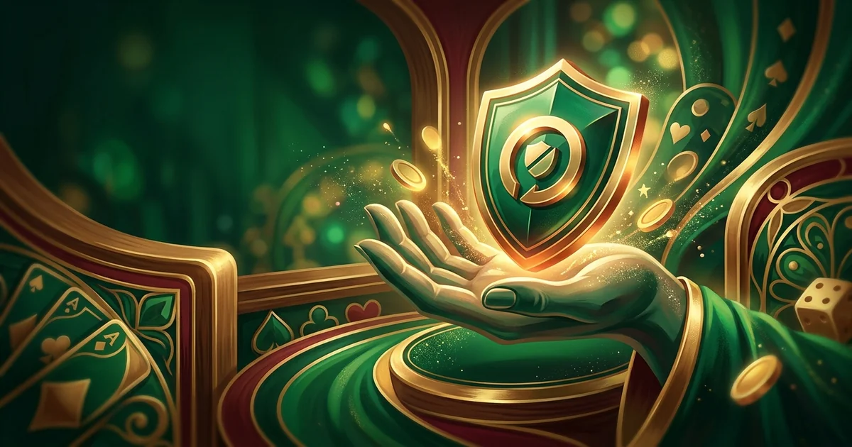 Gráfico com setas descendentes e figuras de pessoas distantes, ilustrando o impacto negativo do jogo compulsivo nas finanças e nos relacionamentos.